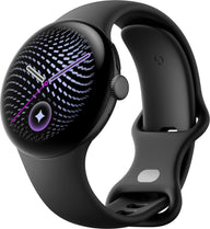 Google - Pixel Watch 5 (45mm) - Wi-Fi - Matte Black Case - Obsidian Band - Small. Large - (2026)